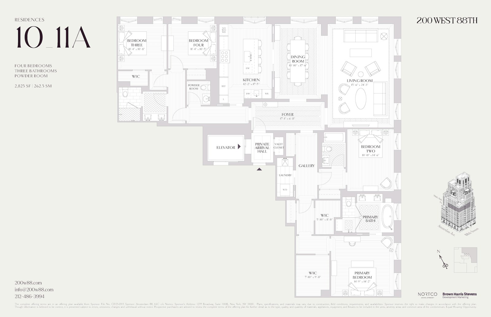 200 West 88th Street 11A Upper West Side New York NY 10024