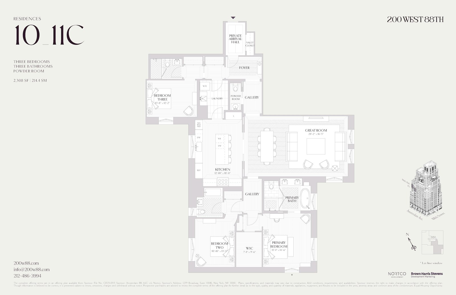 200 West 88th Street 11C Upper West Side New York NY 10024