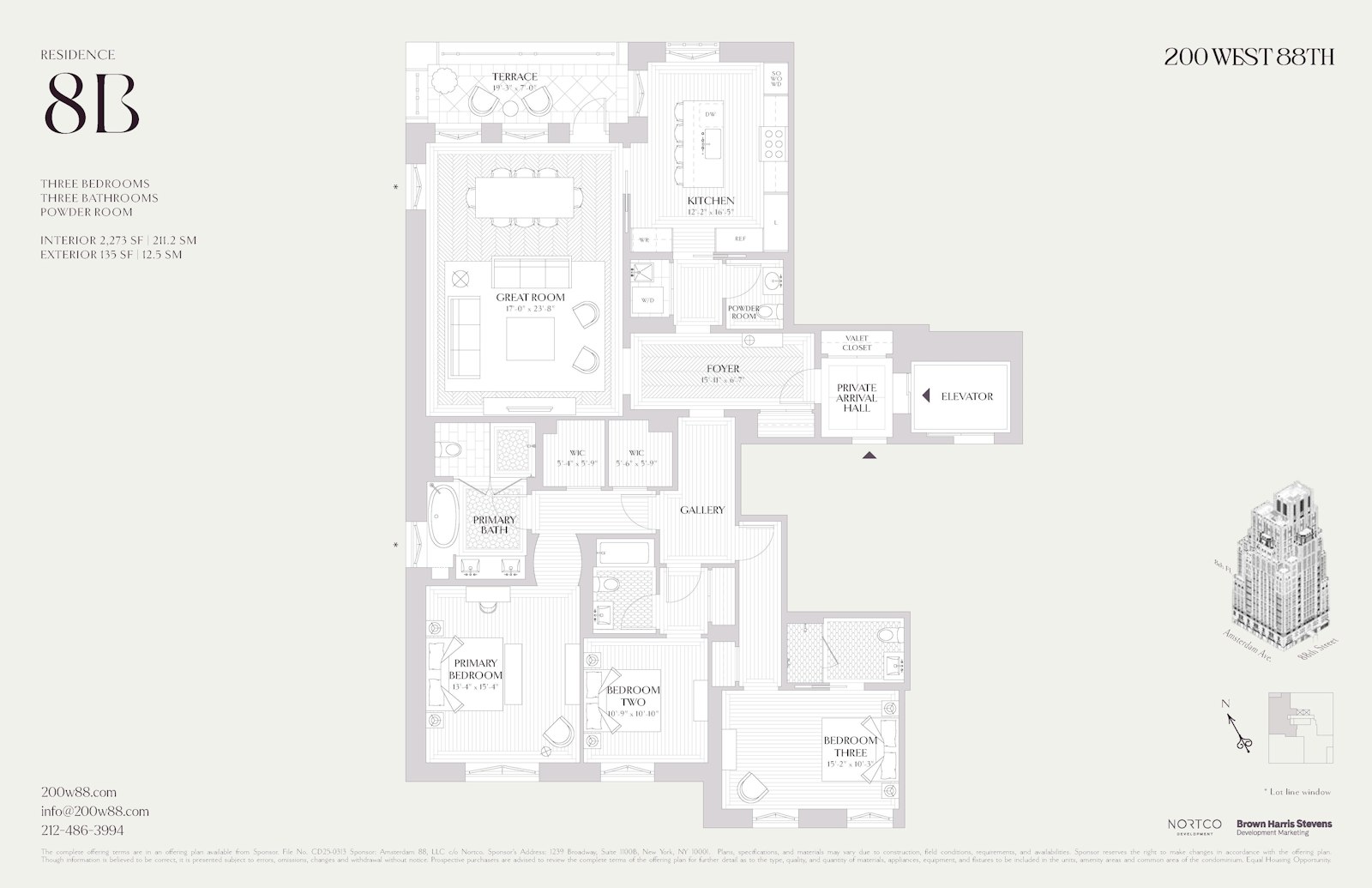 200 West 88th Street 8B Upper West Side New York NY 10024