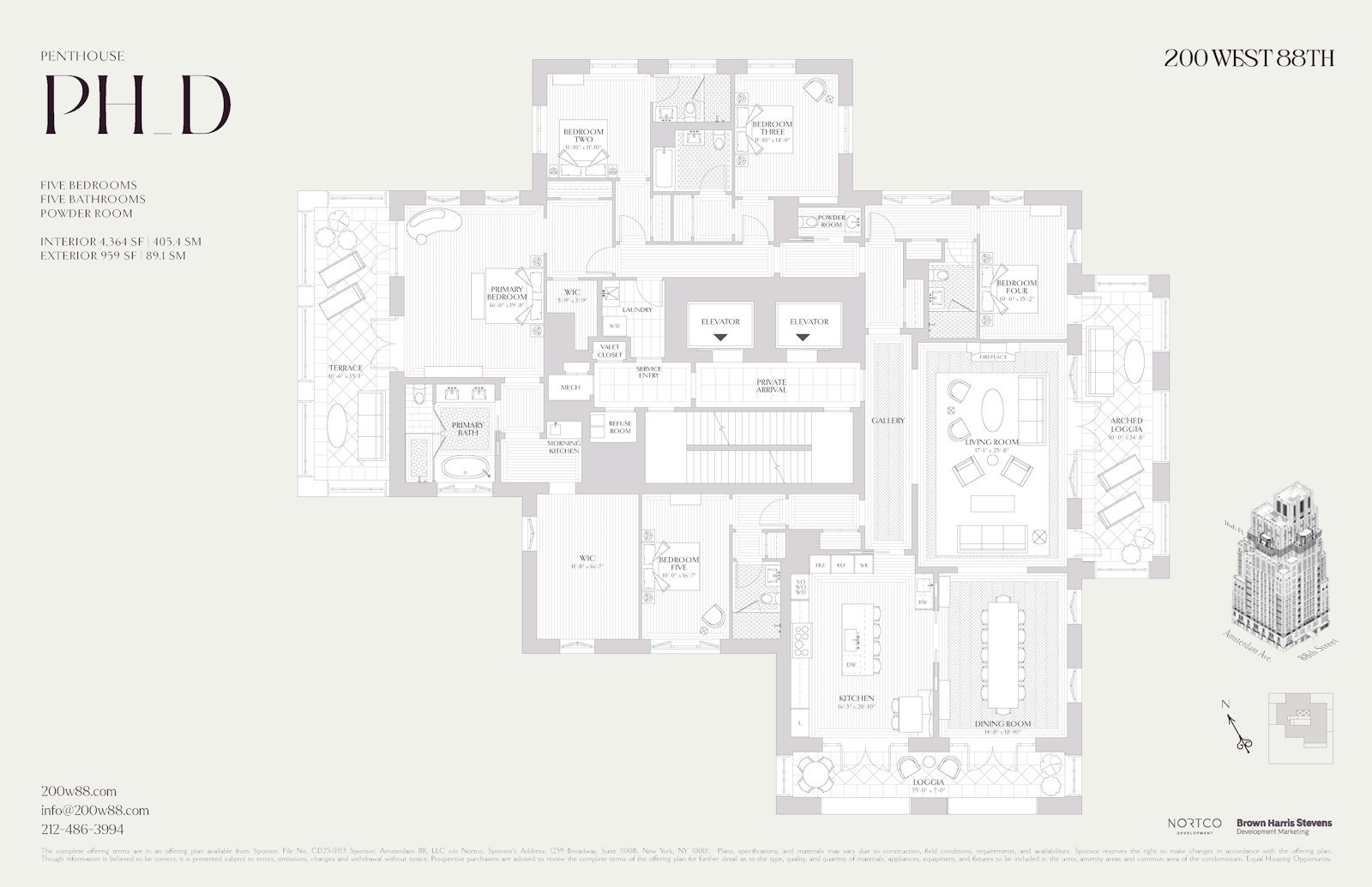 200 West 88th Street PHD Upper West Side New York NY 10024