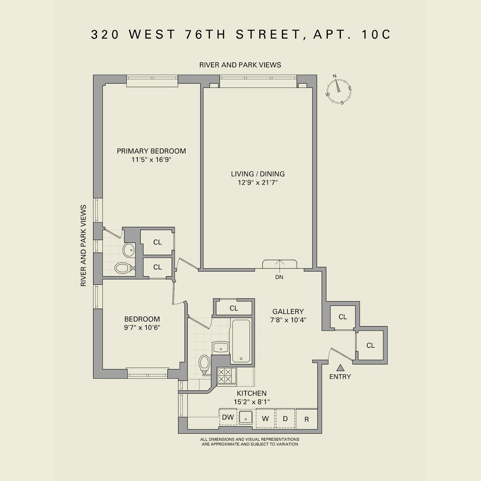 320 West 76th Street 10C Upper West Side New York NY 10023