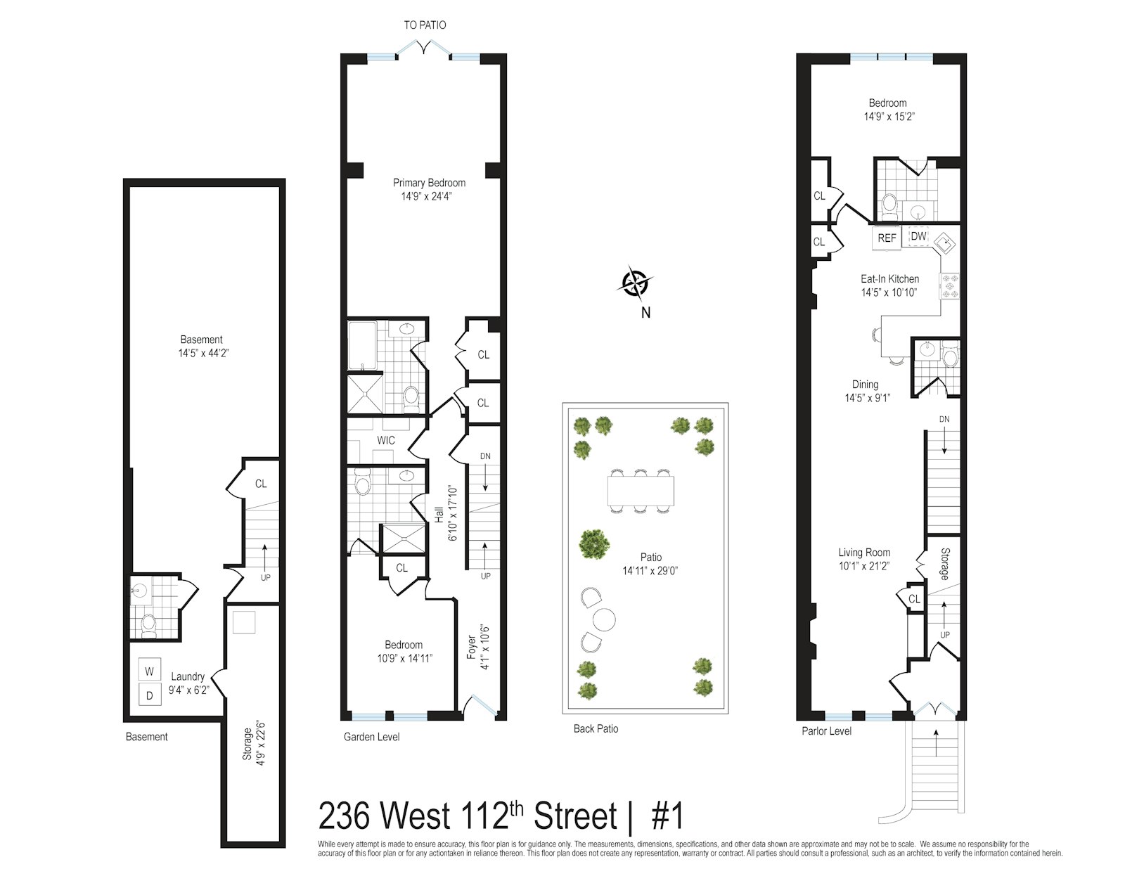 236 West 112th Street 1 West Harlem New York NY 10026