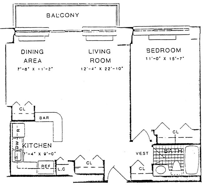 Floorplan for 510 East 80th Street