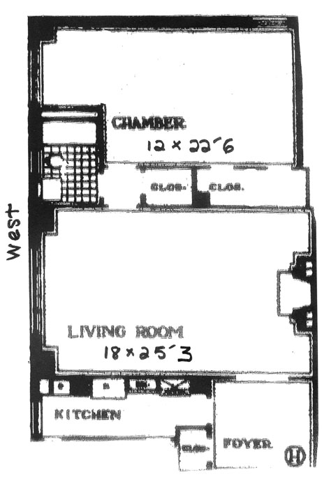 Floorplan for 480 Park Avenue