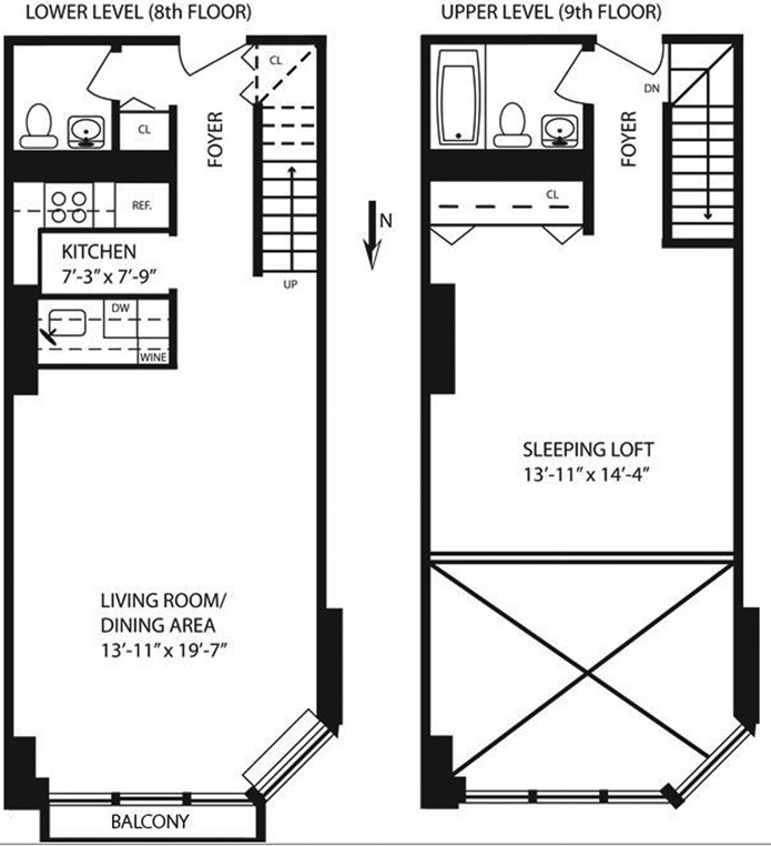 Floorplan for 250 West 90th Street