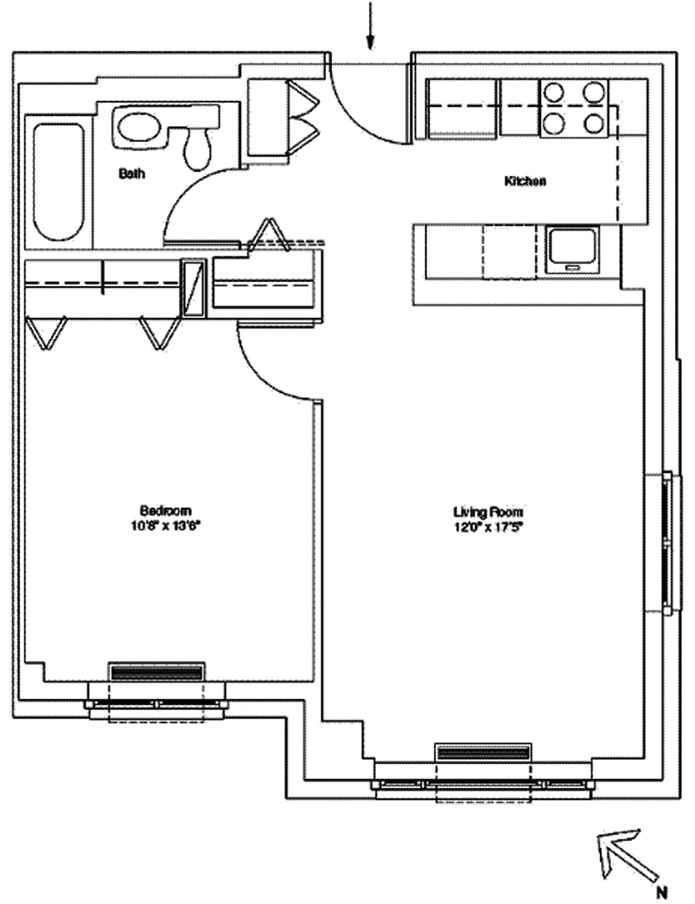 Floorplan for Boerum Place
