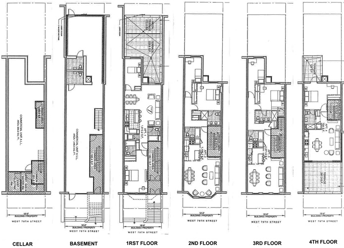 Floorplan for 220 West 79th Street