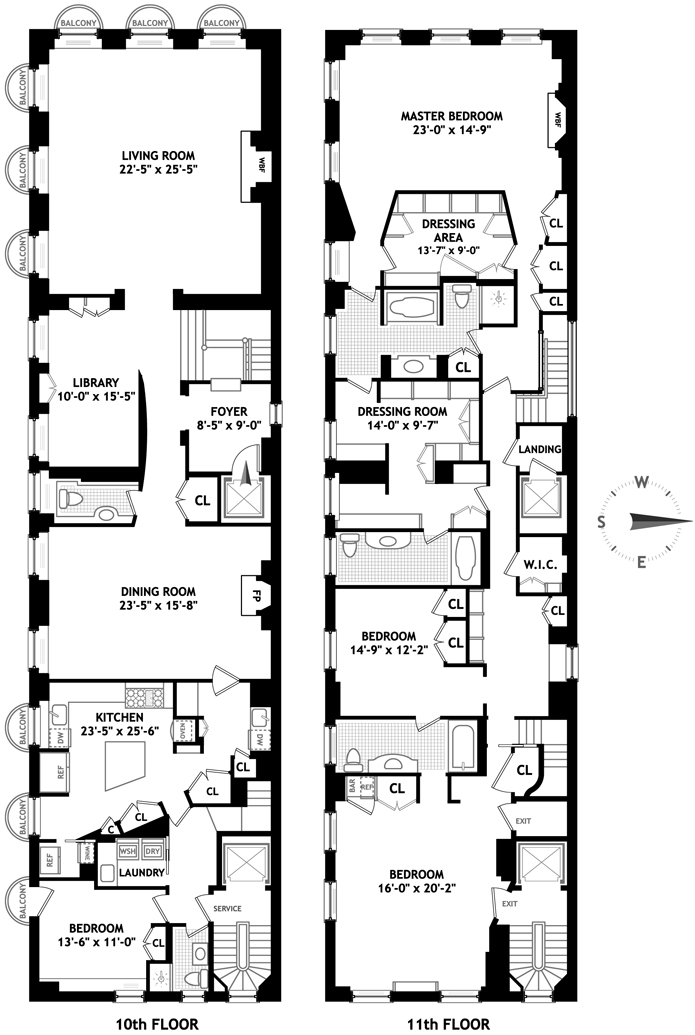 Floorplan for 990 Fifth Avenue