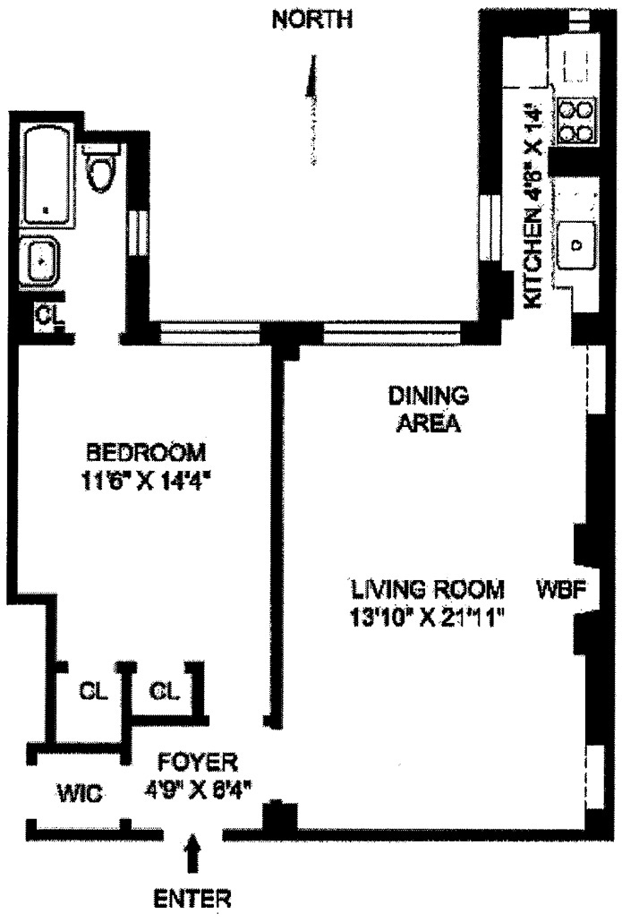 Floorplan for 61 West 9th Street
