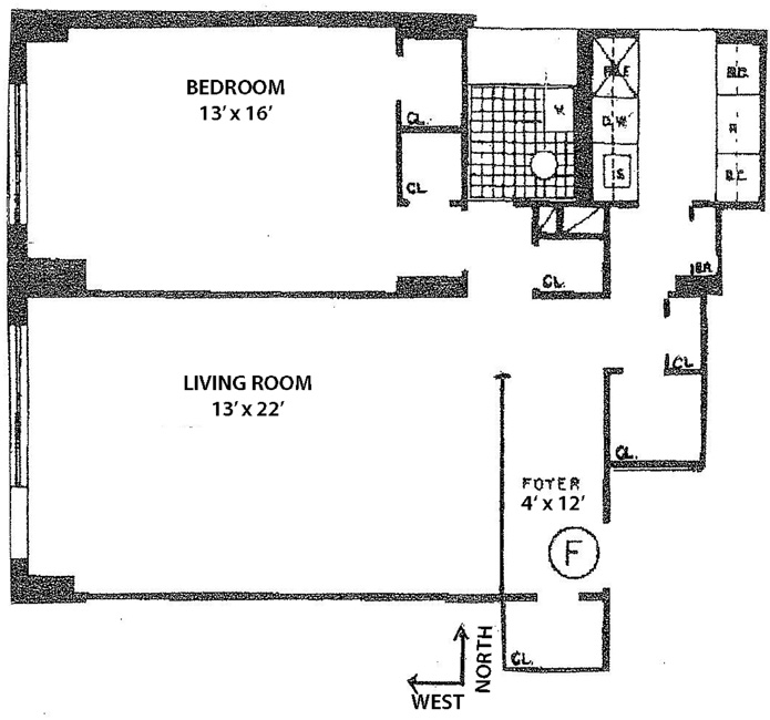Floorplan for 201 East 83rd Street