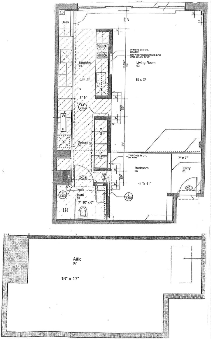 Floorplan for 415 West 55th Street