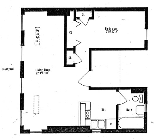 Floorplan for 170 Norfolk Street