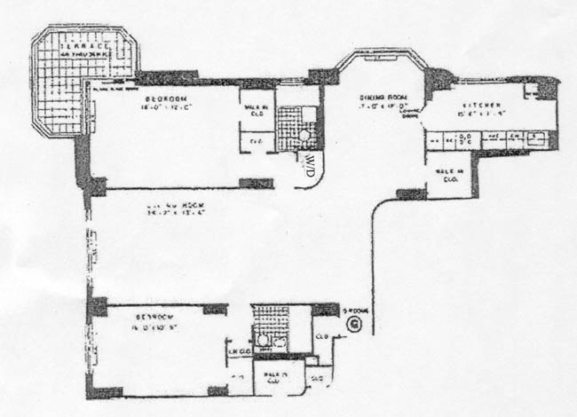 Floorplan for 300 East 74th Street