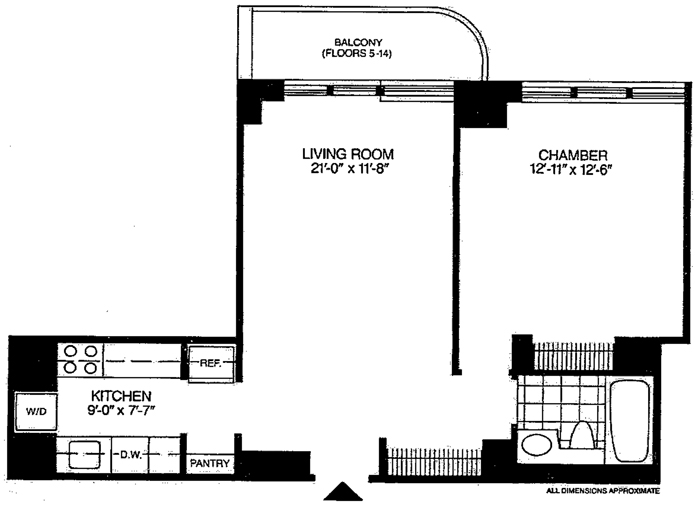 Floorplan for 343 East 74th Street