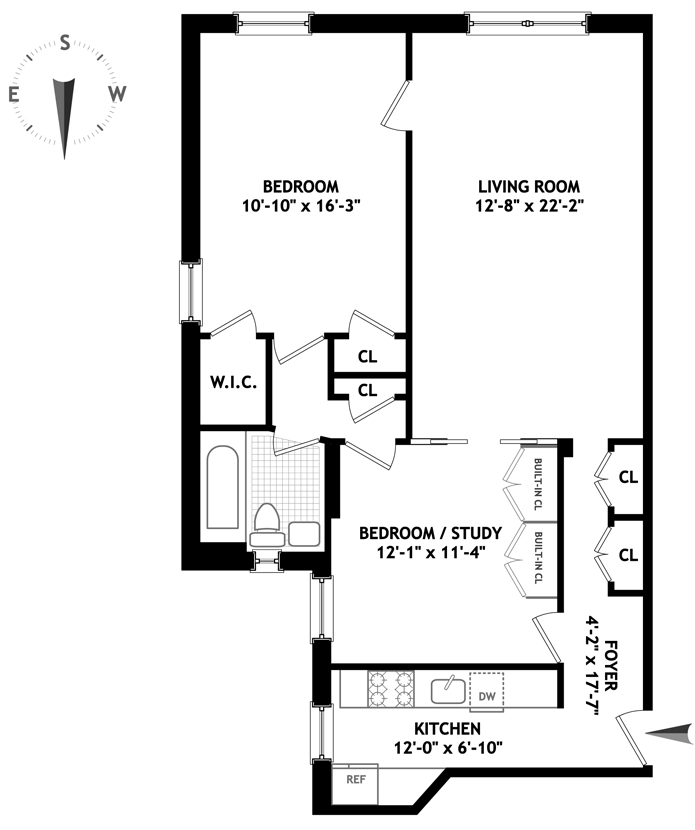 Floorplan for 120 East 86th Street