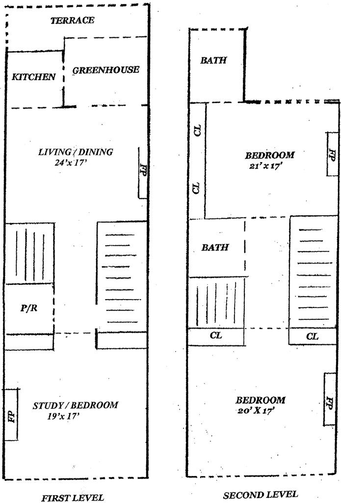 Floorplan for East 73rd Street