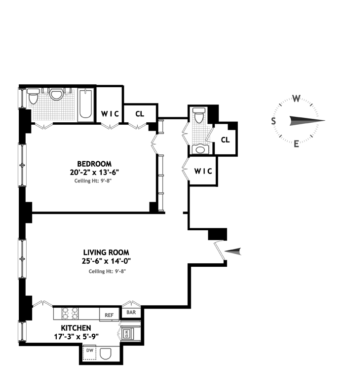 Floorplan for 625 Park Avenue