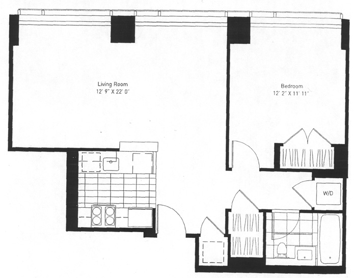 Floorplan for 505 Greenwich Street