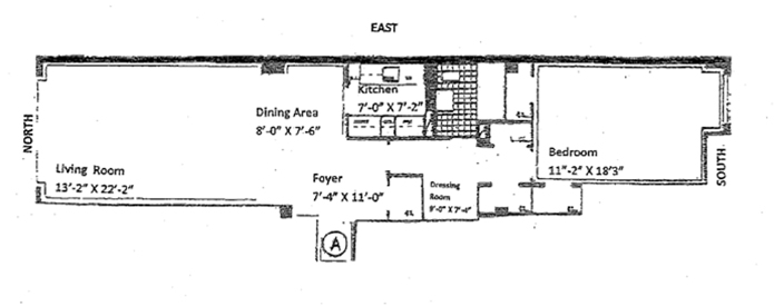 Floorplan for 35 Park Avenue