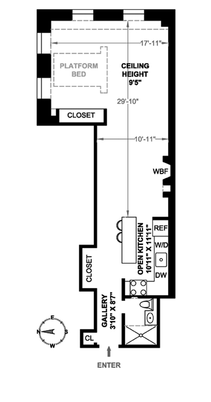 Floorplan for 324 Pearl Street
