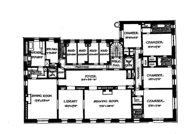 Floorplan for 521 Park Avenue