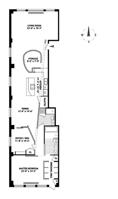Floorplan for 28 West 38th Street