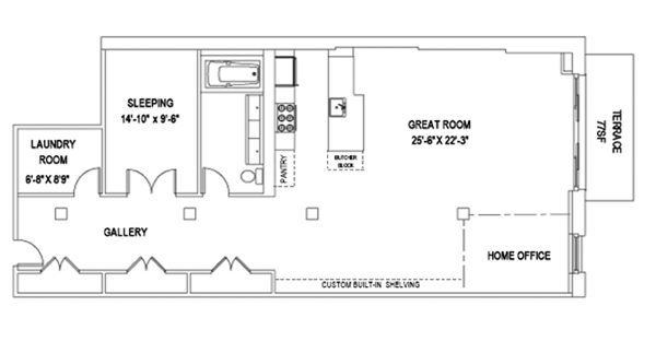 Floorplan for 85 North 3rd Street