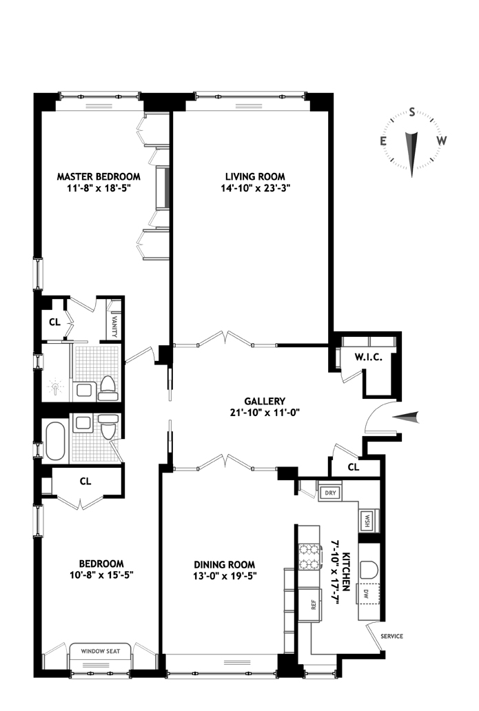 Floorplan for 799 Park Avenue