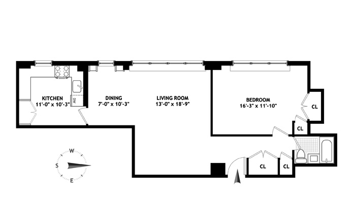 Floorplan for 239 East 79th Street