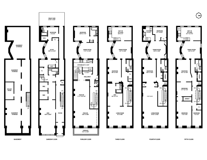 Floorplan for 3 Rutherford Place