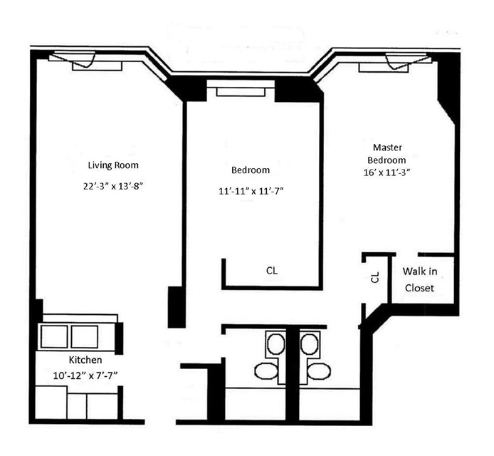 Floorplan for 630 First Avenue