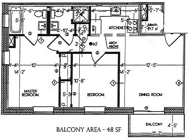 Floorplan for 344 Degraw Street