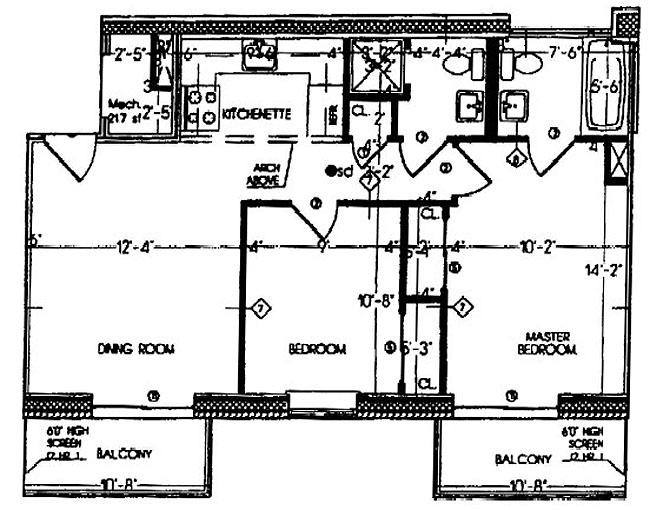 Floorplan for 344 Degraw Street