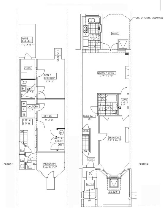 Floorplan for 838 President Street