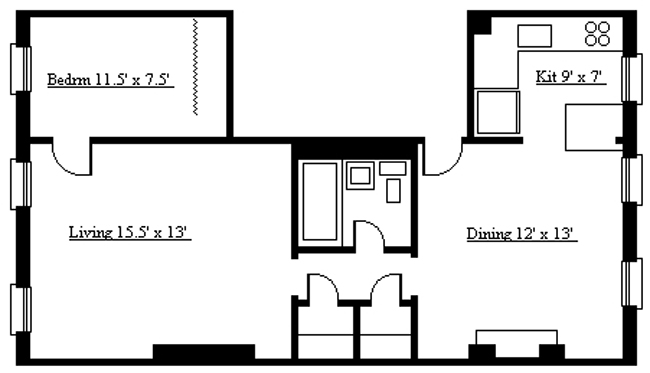 Floorplan for 29 Tompkins Place
