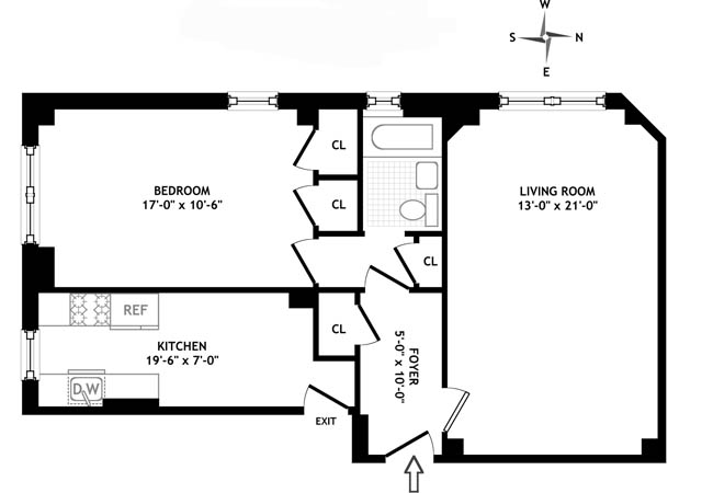 Floorplan for 308 East 79th Street