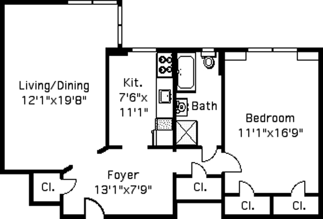 Floorplan for 235 Lincoln Place