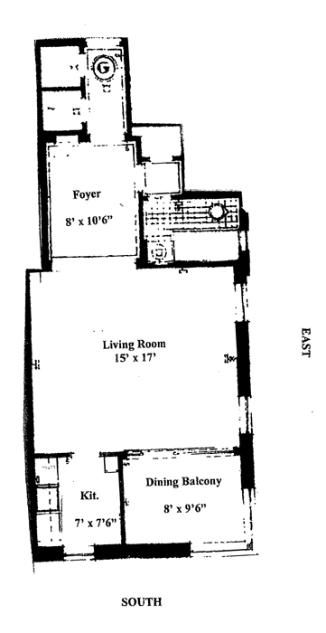 Floorplan for 165 West 20th Street