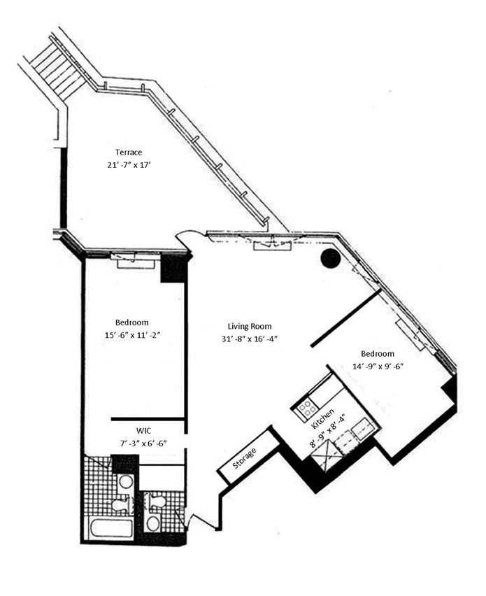 Floorplan for 630 First Avenue