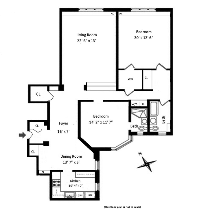 Floorplan for 520 East 90th Street