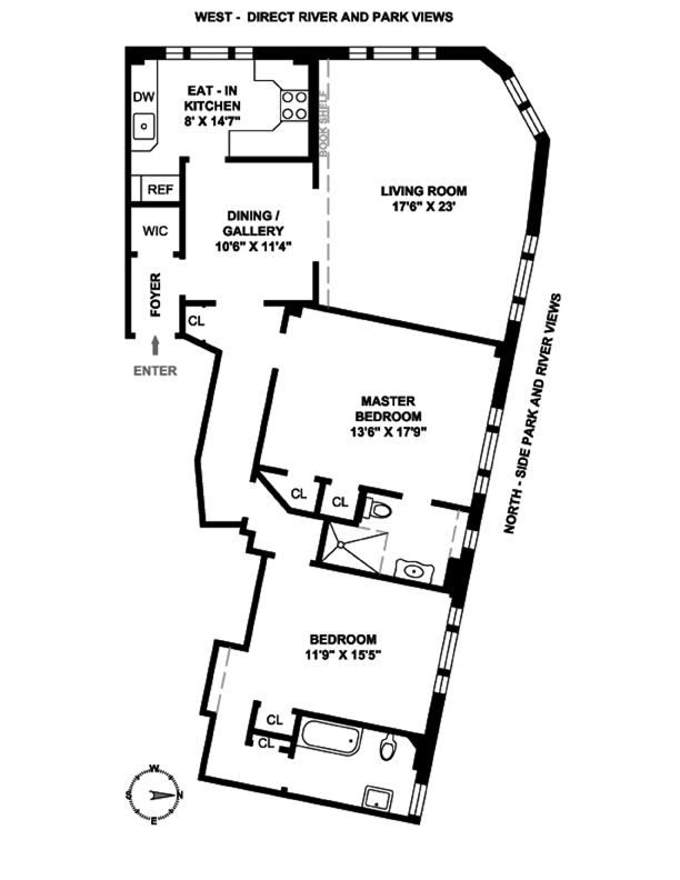 Floorplan for 404 Riverside Drive