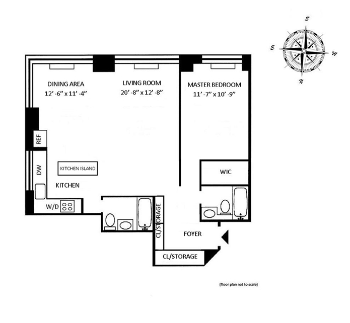 Floorplan for 630 First Avenue