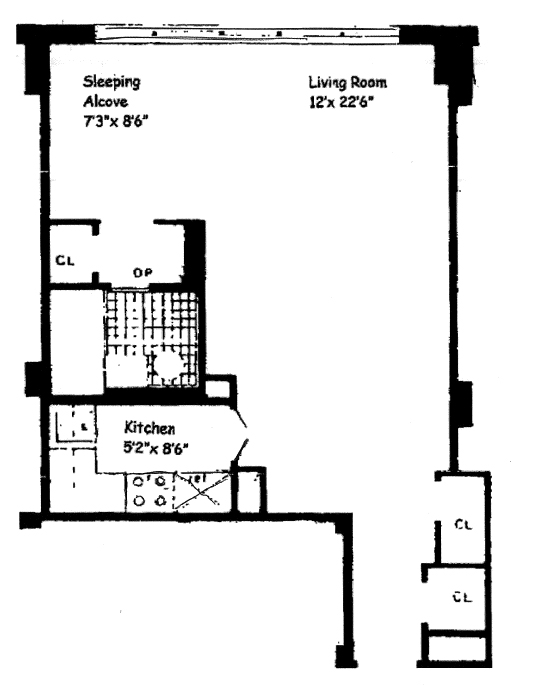 Floorplan for 520 East 76th Street