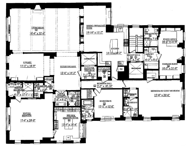 Floorplan for 1133 Fifth Avenue