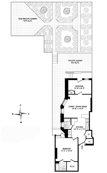 Floorplan for 292 Riverside Drive