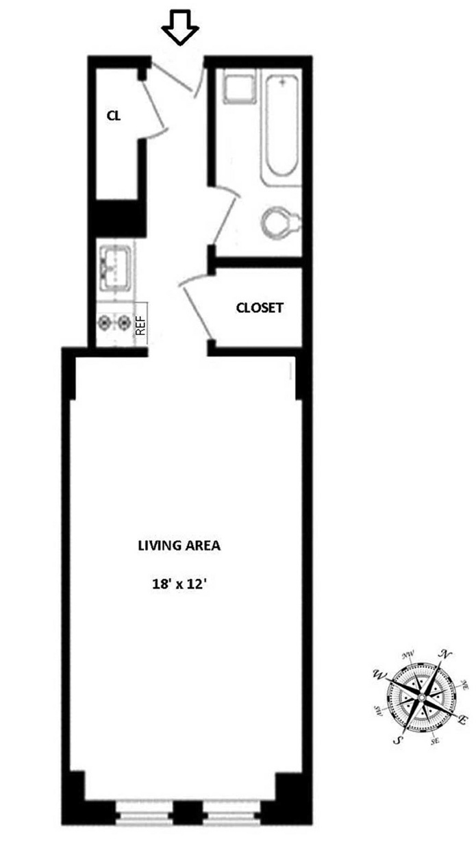 Floorplan for 310 Riverside Drive