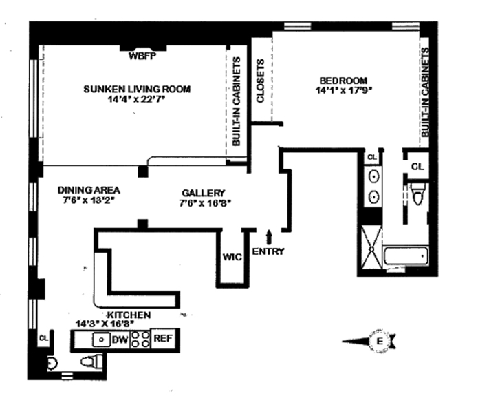 Floorplan for 180 East 79th Street