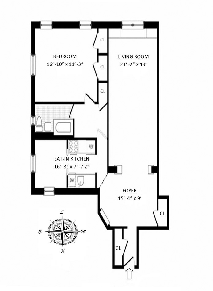 Floorplan for 530 East 90th Street