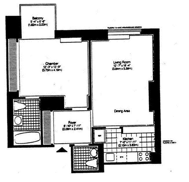 Floorplan for East 88th Street