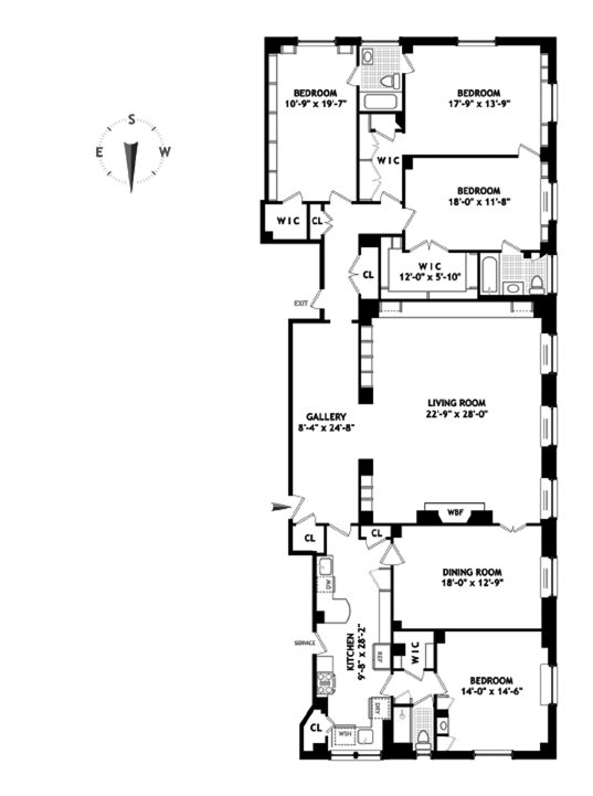 Floorplan for 131 East 69th Street